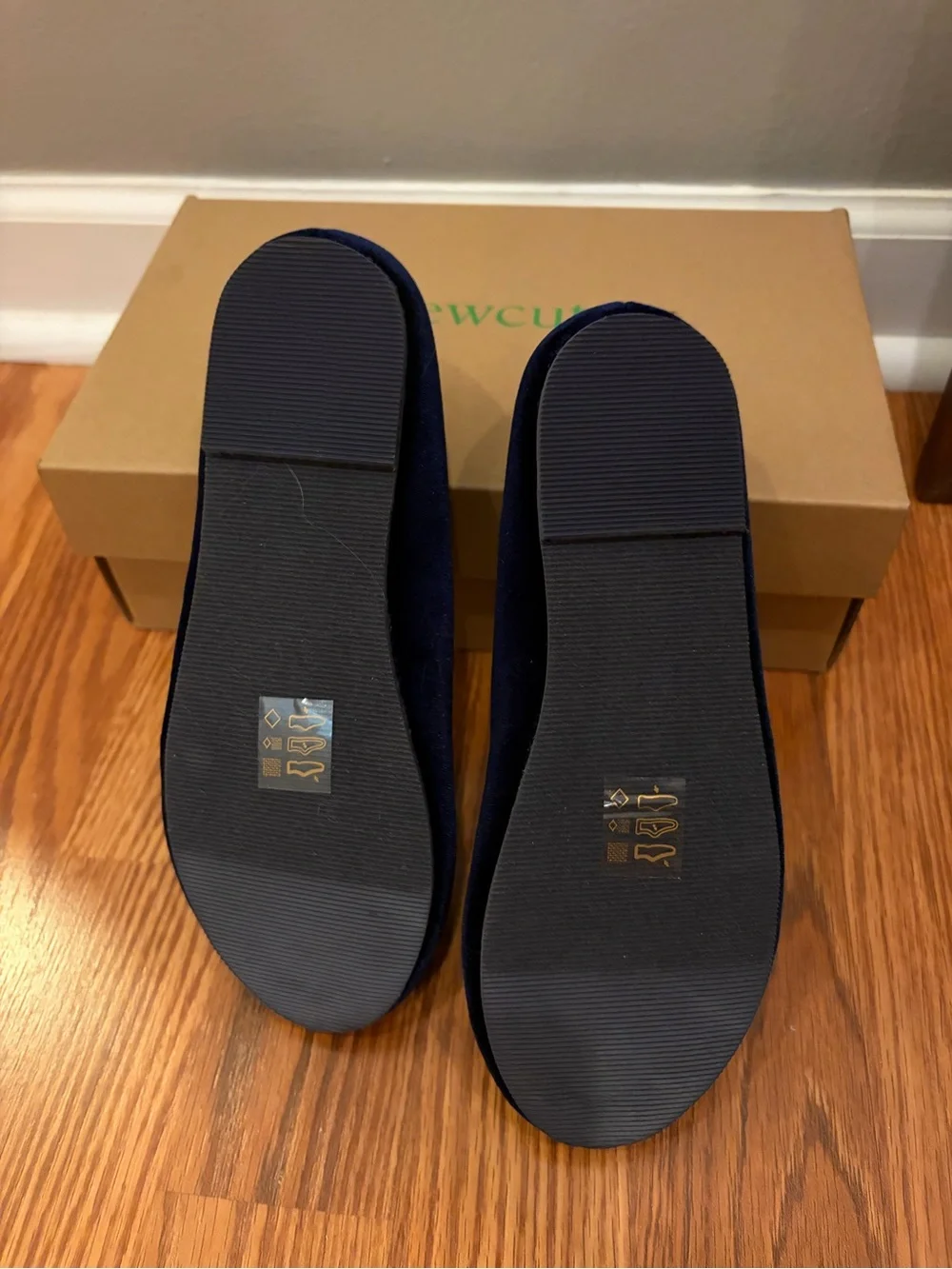 Crewcuts Navy Velvet Tiger Slip-On Loafers